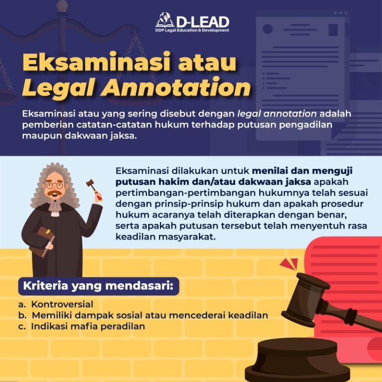 Eksaminasi atau legal annotation